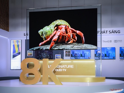 TV LG SIGNATURE OLED 8K đầu tiên và duy nhất ra mắt thị trường Việt giá từ 490 triệu