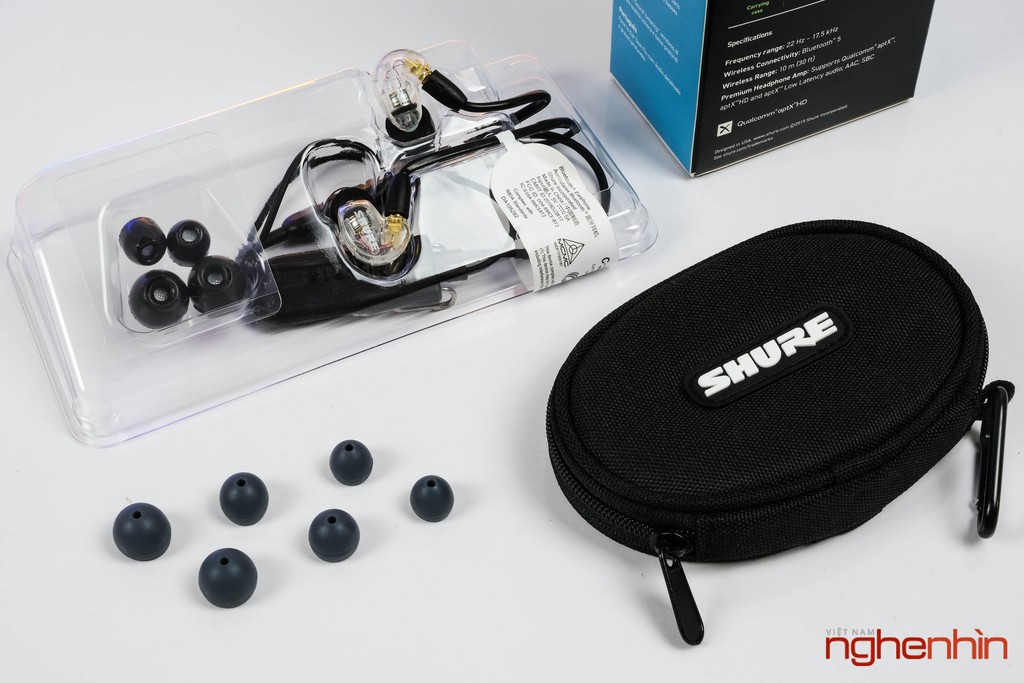 Shure SE215 Wireless phiên bản mới, vững vàng đứng TOP phân khúc tai nghe in-ear dưới 3 triệu
