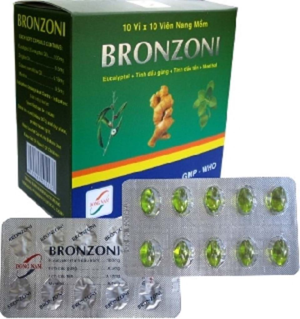 Viên nang mềm Bronzoni bị thu hồi vì không đạt tiêu chuẩn chất lượng