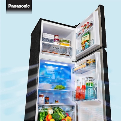 Panasonic ra mắt dòng tủ lạnh TL, TV 2 cánh tích hợp công nghệ BlueAg+ diệt khuẩn 99,99%* toàn ngăn mát