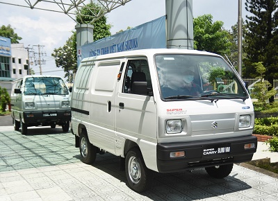 Xe tải nhẹ Suzuki Blind Van, giữ nhịp vận tải mùa giãn cách