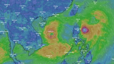 Bão số 5 đang đi vào miền Trung: Liệu có xảy ra bão chồng bão, lũ chồng lũ?