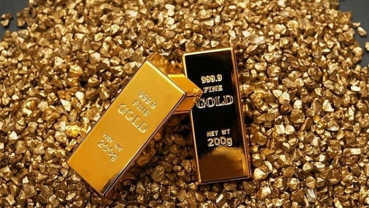 Giá vàng đồng loạt giảm trong phiên giao dịch đầu tuần