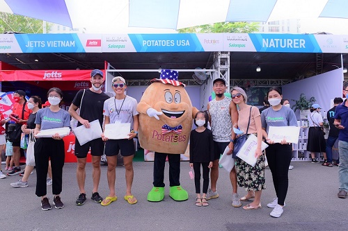 Potatoes USA năm thứ 3 đồng hành cùng giải Salonpas HCMC Marathon