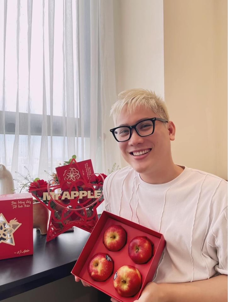 Giỏ quà Mr Apple - Món quà sức khỏe cho Trung thu đủ đầy