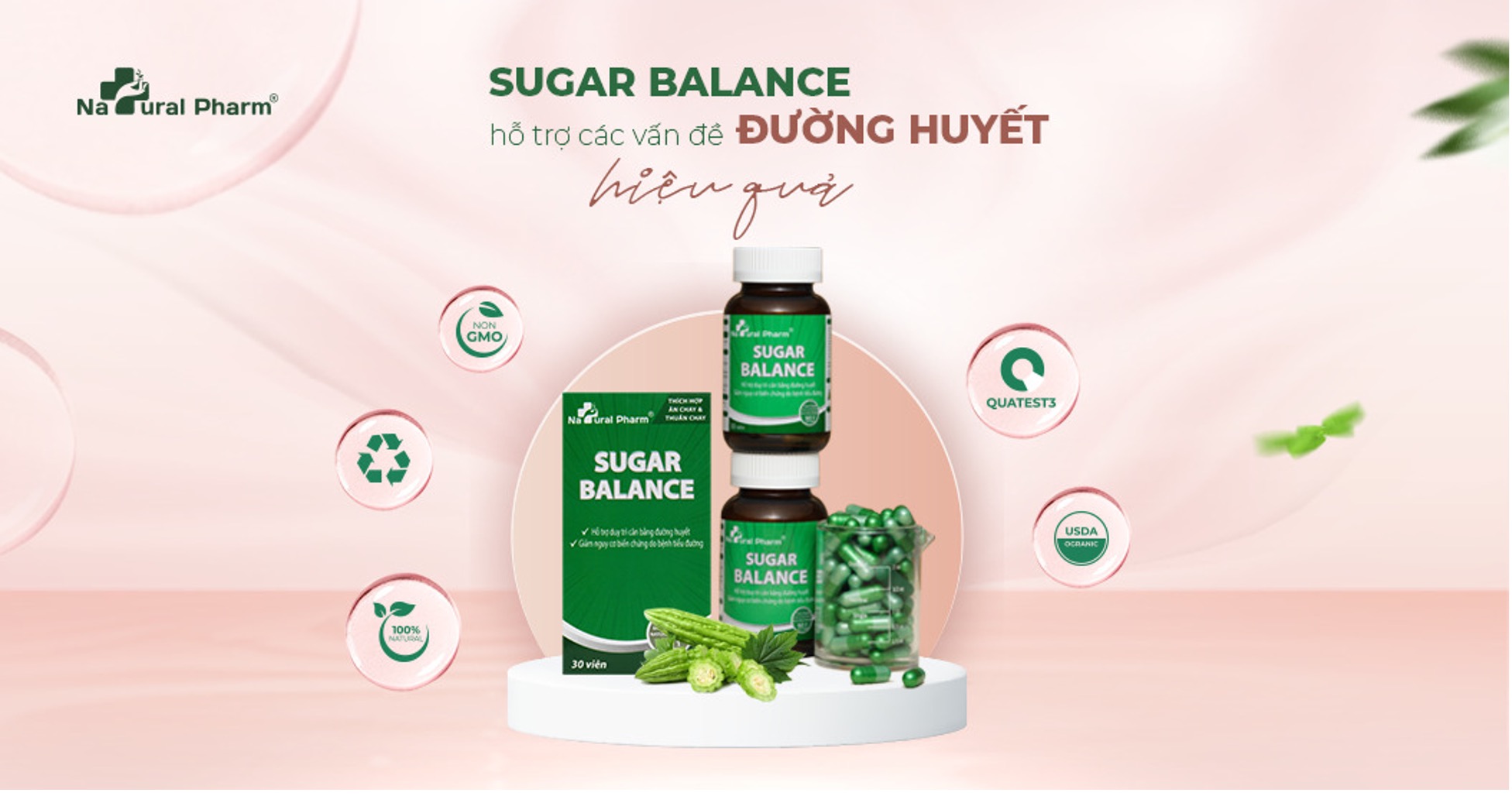 Trải nghiệm dược phẩm hỗ trợ tiểu đường thuần chay đầu tiên bởi thương hiệu dược phẩm Việt