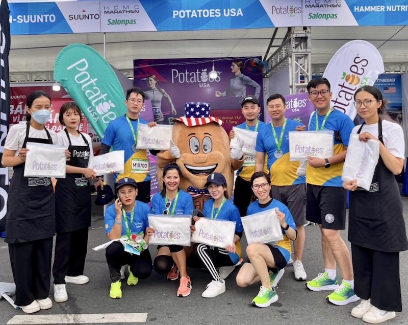 Potatoes USA đồng hành cùng HCMC Marathon 2023!