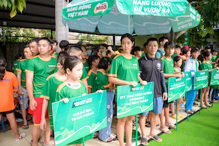 Nestlé MILO đồng hành cùng Giải Bơi “Đường đua xanh” 2023