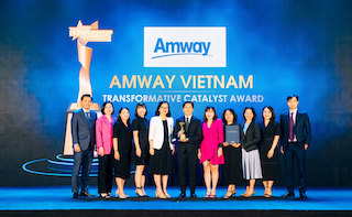 Amway Việt nam được vinh danh giải thưởng nơi làm việc tốt nhất châu Á và đội ngũ lãnh đạo đột phá
