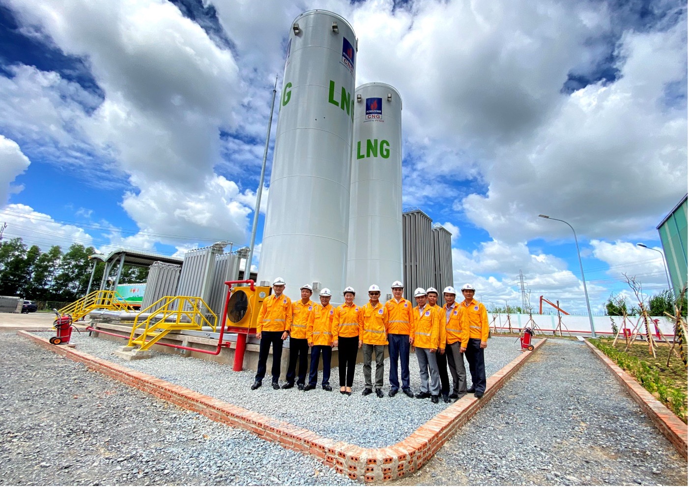 CNG Việt Nam sẵn sàng chạy thử Trạm nạp LNG cho xe bồn tại Long An