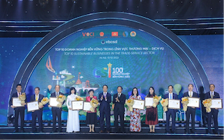 Lần thứ 7 liên tiếp Herbalife Việt Nam được vinh danh trong Top 100 Doanh Nghiệp Bền Vững Việt Nam 2023