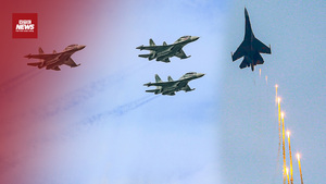 Cận cảnh Su-30MK2 lần đầu tiên trình diễn thả nhiễu chuẩn bị cho đại lễ 30/4